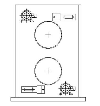 燙光機結（jié）構示意圖
